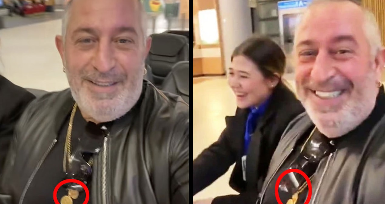 Kritik Açıklama: Cem Yılmaz’ın havalimanı videosu gündem oldu: Kolye detayı dikkat çekti - Haberleri