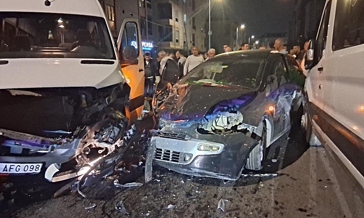 Çerkezköy'de zincirleme kazada 1 kişi yaralandı, otomobil sürücüsü yakalandı - Son Dakika Bilgileri