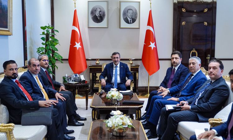 Cevdet Yılmaz, Irak Federal Yolsuzlukla Mücadele Komisyonu Başkanı Lami'yi kabul etti - Son Dakika Haberleri v