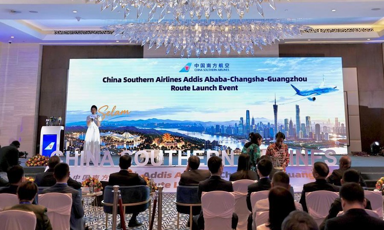 China Southern Havayolları, Addis Ababa-Changsha-Guangzhou hattını törenle açtı ve Merak Edilenler