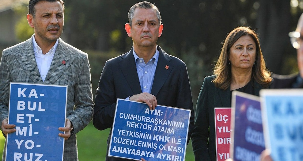 Kritik Açıklama: CHP lideri Özel'den Boğaziçi eylemlerine destek: Rektörlüğe sırtını döndü - Son Dakika Haberl