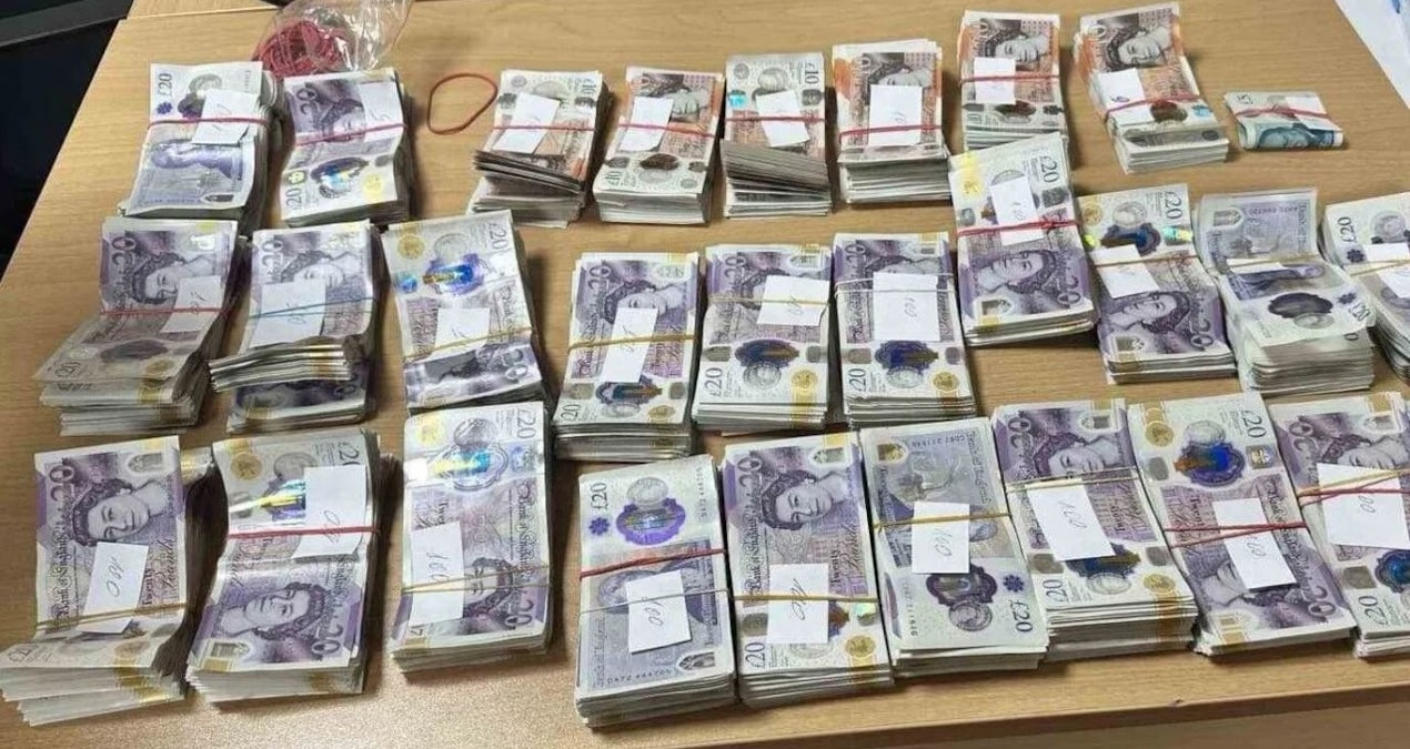 Kritik Açıklama: Çiçek taşıyan Türk tırcı paket paket paralarla gümrükte yakalandı! Ne dolar ne euro hiç biri