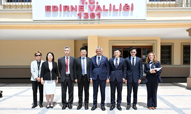 Chinese Consul General visited Edirne Governor - News