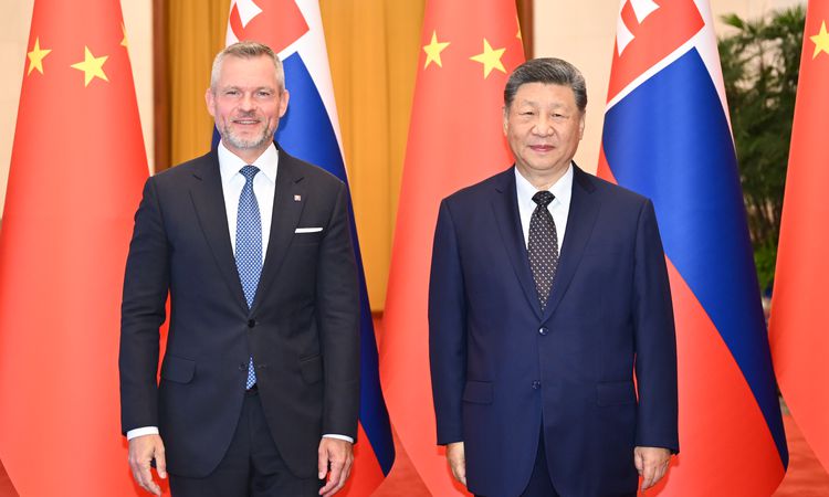 Kritik Açıklama: Çin Cumhurbaşkanı Xi, Beijing'de Slovakya Cumhurbaşkanı Pellegrini ile görüştü - Son Dakika H