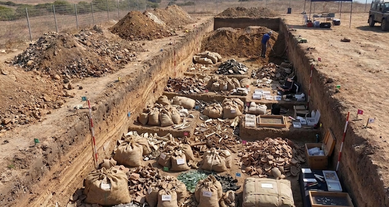 Hundreds of gold coins found in the garbage - Last Minute