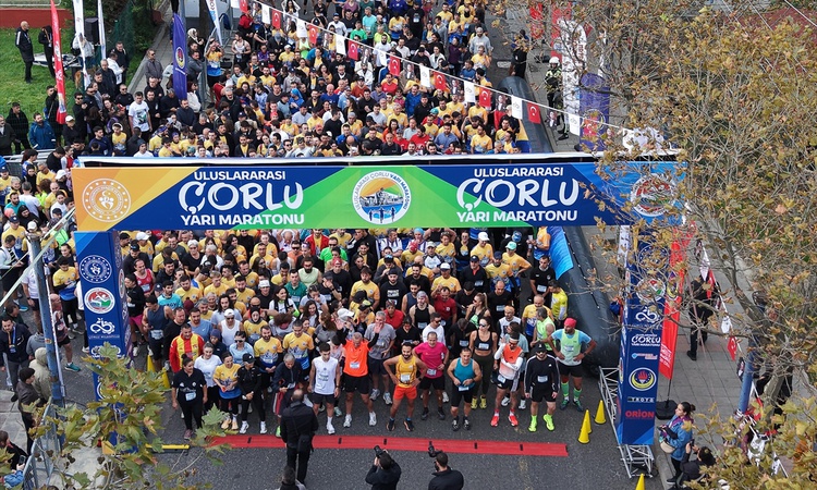 Çorlu'da Uluslararası Çorlu Yarı Maratonu'na 13 ülkeden 25 yabancı sporcu katıldı | İşte Tüm Ayrıntılar