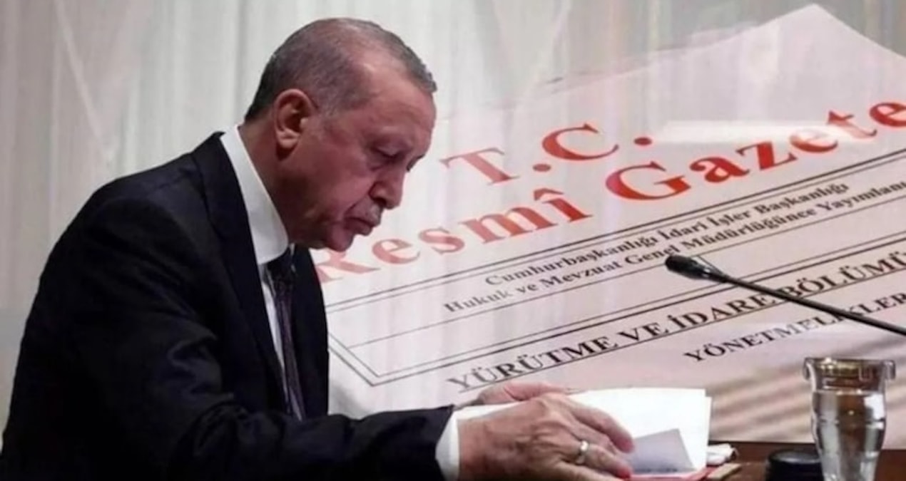 President Erdoğan signed: Numerous dismissal and appointment decisions - Last Minute News