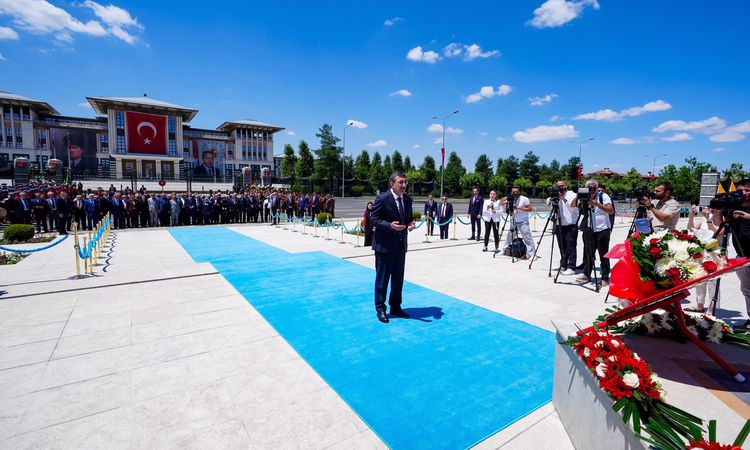 July 15 Martyrs Commemorated at Cumhurbaşkanlığı Külliyesi Monument