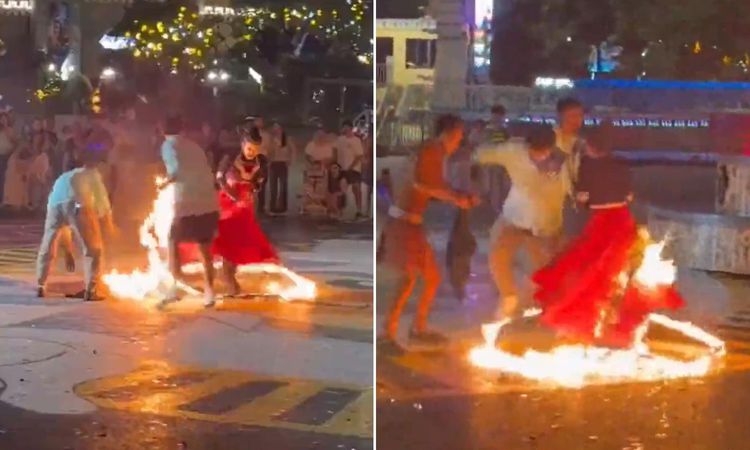 Son Gelişme: Dansçının zor anları: Eteği birden alev aldı - Son Dakika Haberleri