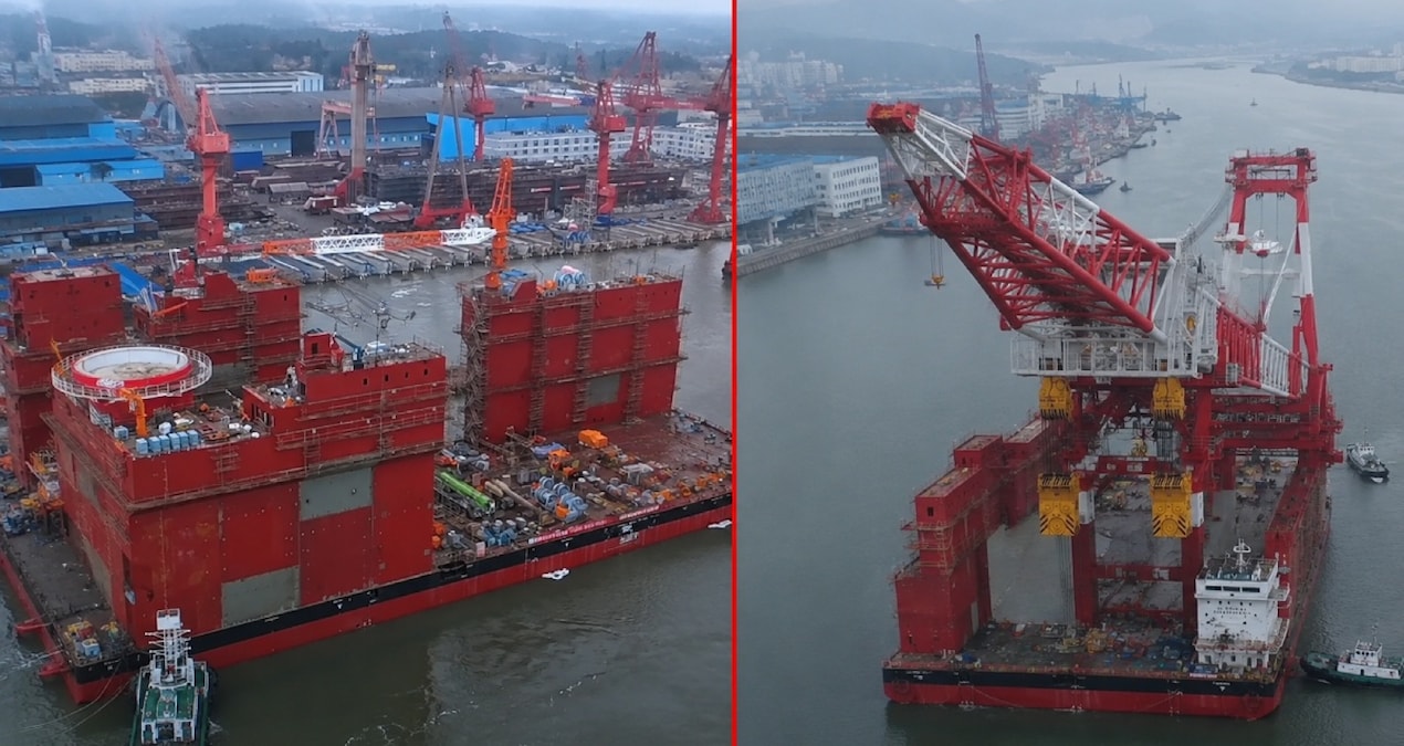 The new monster of the seas has started its duty: It can lift 2 thousand 200 tons of cargo in one move - Latest News
