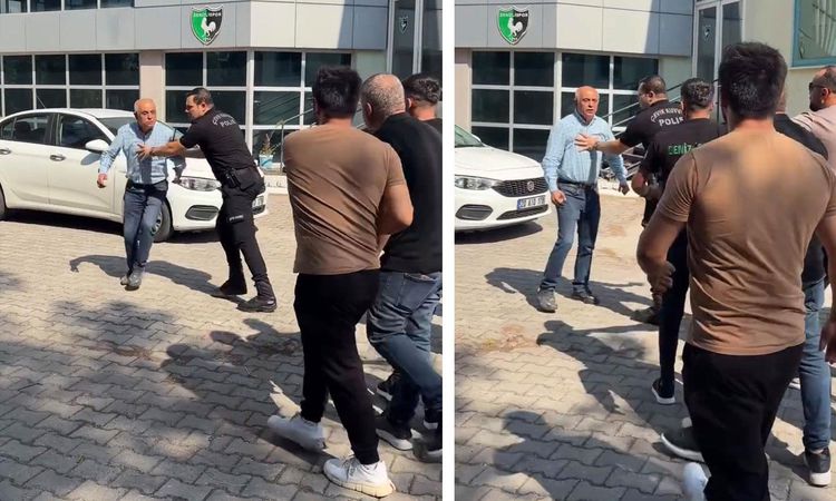 Son Gelişme: Denizlispor tesislerinde gerginlik! Taraftar, başkana saldırmaya kalktı - Son Dakika Haberleri -