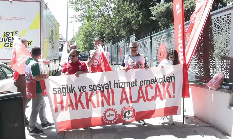 Son Gelişme: DİSK ve Dev Sağlık-İş'ten sağlık iş kolunda baraj aşımı: 8 bin 281 üyeyle yetki başvurusu yapılac