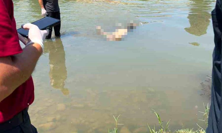 A dead body of a person was found in the Tigris River - Breaking News