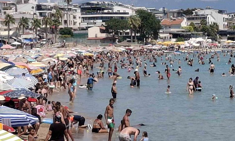 Kritik Açıklama: Didim'de Sıcaklık 30 Dereceyi Aştı: Altınkum Plajı Doldu Taştı - Son Dakika Haberleri | İşte