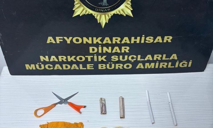 Sıcak Gündem: Dinar'da Peçeteye Emdirilmiş Uyuşturucu Operasyonu: 2 Tutuklama - Son Dakika