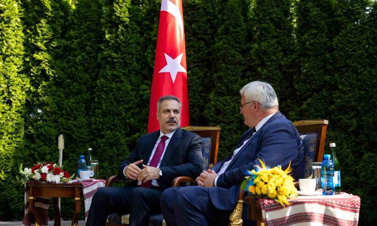 Foreign Minister Fidan met with his Ukrainian counterpart Sibiha in Kiev - News