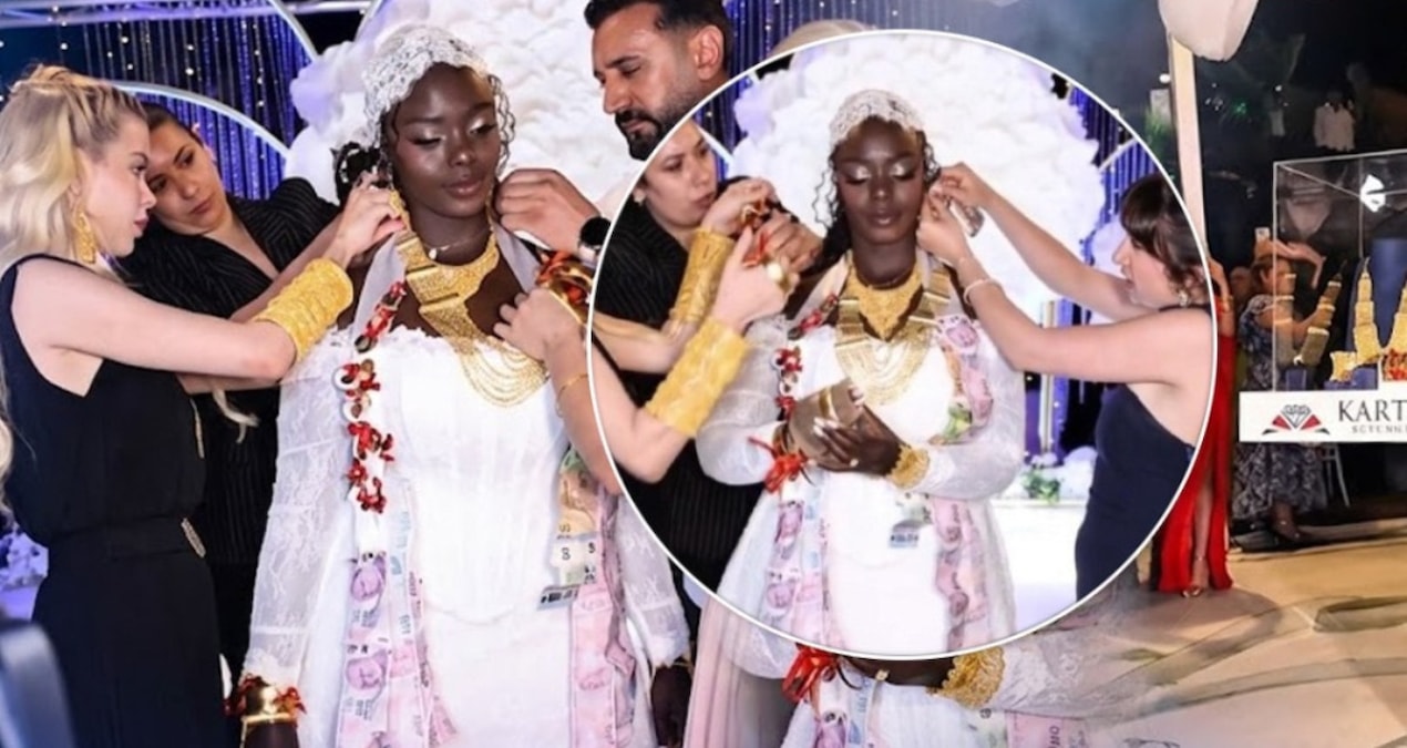 The phenomenon from Izmit, who made a gold show at her wedding, ran to the gendarmerie on her honeymoon - Latest News