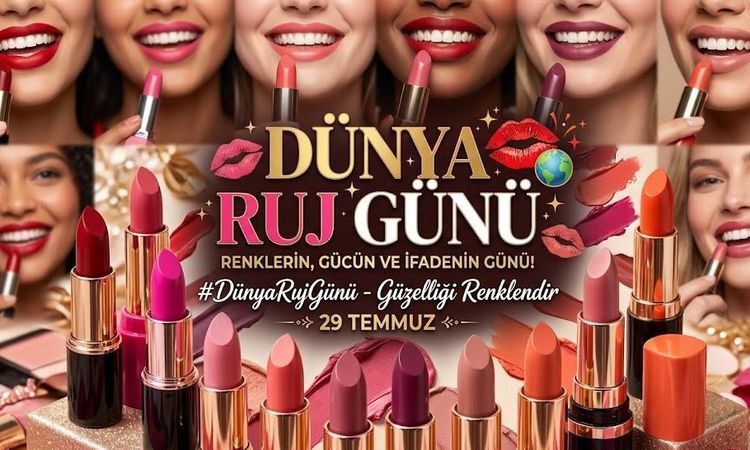 Son Gelişme: Dünya Ruj Günü hangi tarihte, en güzel Dünya Ruj Günü sözleri ve mesajları! - Haberleri - Son Dak