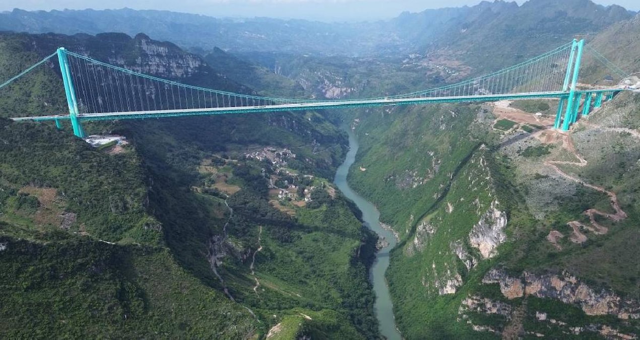 Gündemden Son Bilgiler: Dünyanın en yüksek köprüsü: Tam 625 metre yüksekliğinde - Son Dakika Haberleri: Gelişm