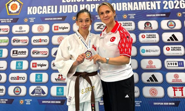 Judoka Erva Eren from Düzce came third in Europe - News
