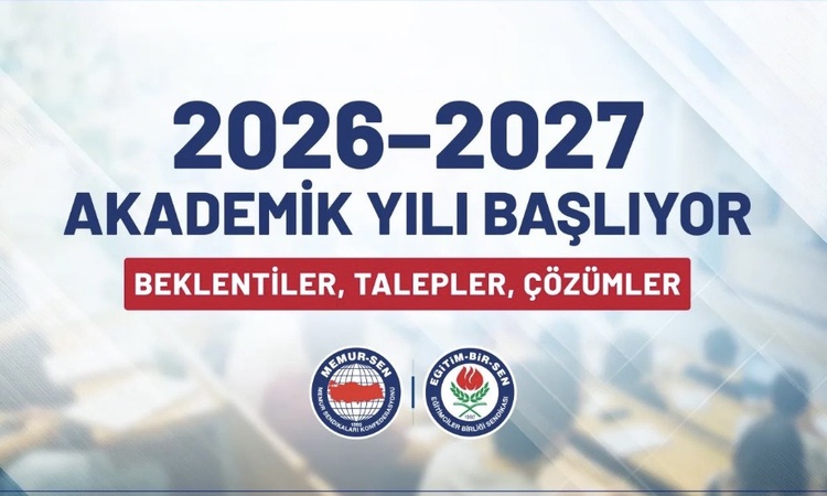 Eğitim-Bir-Sen Genel Başkanı Yalçın, yeni üniversite yasası ve akademik zam istedi: Gelişmeler Takip Ediliyor