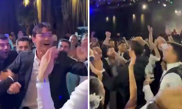 Son Gelişme: Ersin Destanoğlu'nun düğününe Hyeon-gyu Oh damga vurdu! O şarkı çalınca kendinden geçti - Son Dak