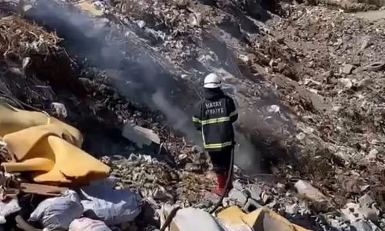 Erzin'de çöplük yangını kontrol altına alındı | İşte Tüm Ayrıntılar