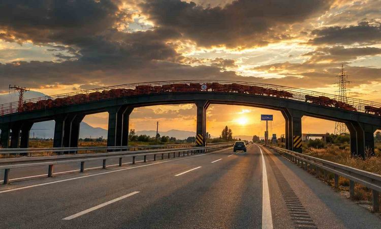 Erzincan’da hayvan sürülerine özel üst geçit - Son Dakika