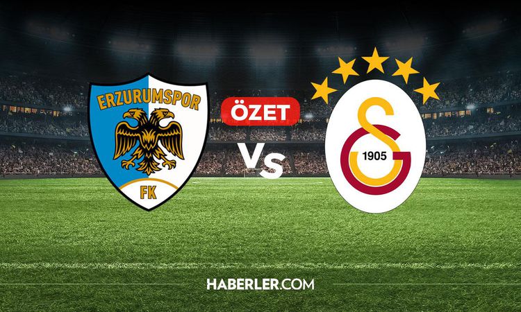 Erzurumspor Galatasaray maç özeti ve golleri! (ÖZET) Erzurumspor Galatasaray kaç kaç bitti, golleri kim attı?