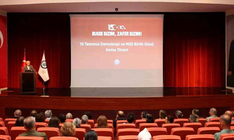 15 July Democracy and National Unity Day commemoration program was held at ESOGÜ - Last Minute News