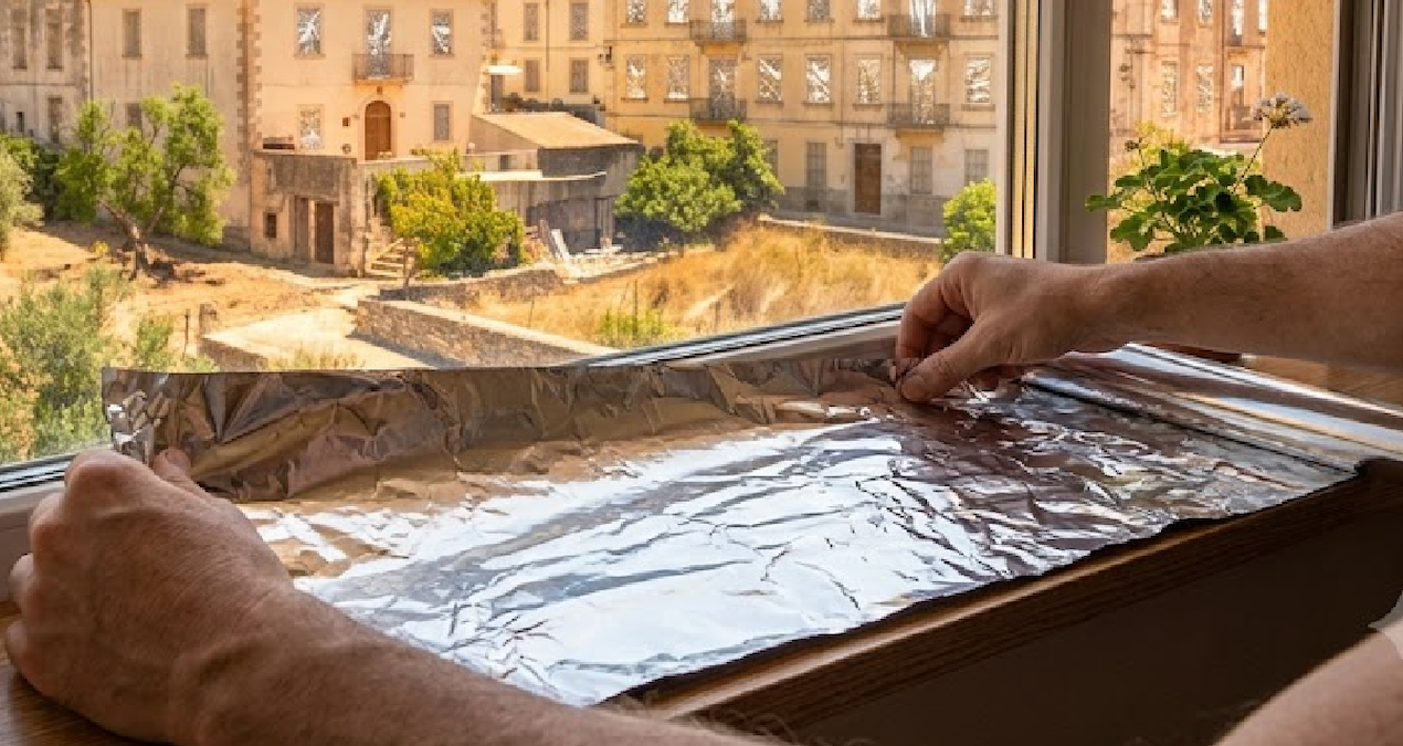 Warning to put aluminum foil on the windows of your house - Last Minute