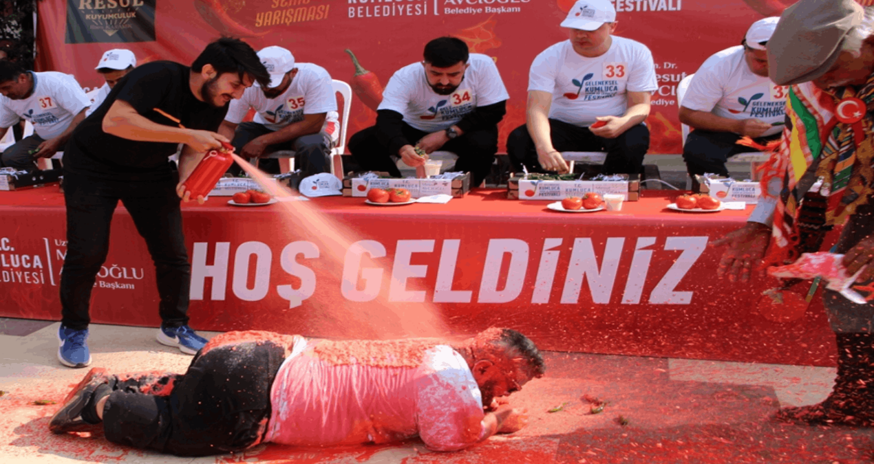 Ayrıntılar Netleşti: En fazla acı biberi yiyen altını kaptı! - Haberleri: Gelişmeler Takip Ediliyor