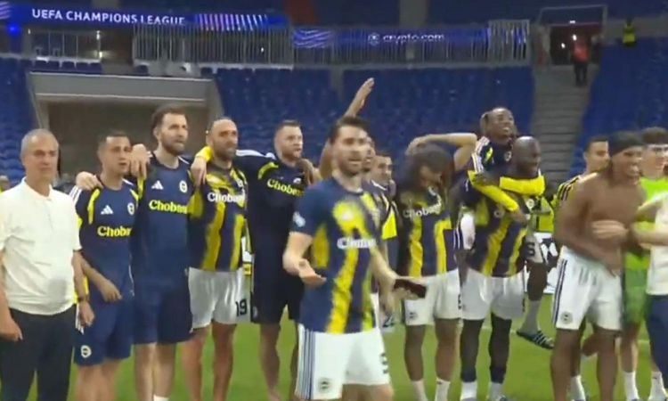 Fenerbahçe'nin Lyon zaferinde dikkat çeken görüntü | İşte Tüm Ayrıntılar