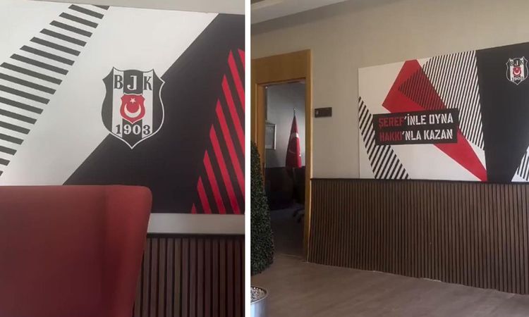 Kritik Açıklama: Fenerbahçeli yıldızların menajeri Beşiktaş'ın kulüp binasından paylaşım yaptı, ortalık karışt