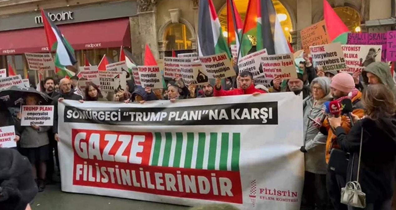 Kritik Açıklama: Filistin Eylem Komitesi, Trump'ın Gazze planını protesto etti - En Son Haber