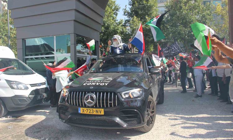 Son Gelişme: Filistin Konvoyu Şanlıurfa'da Coşkuyla Karşılandı - Haberleri