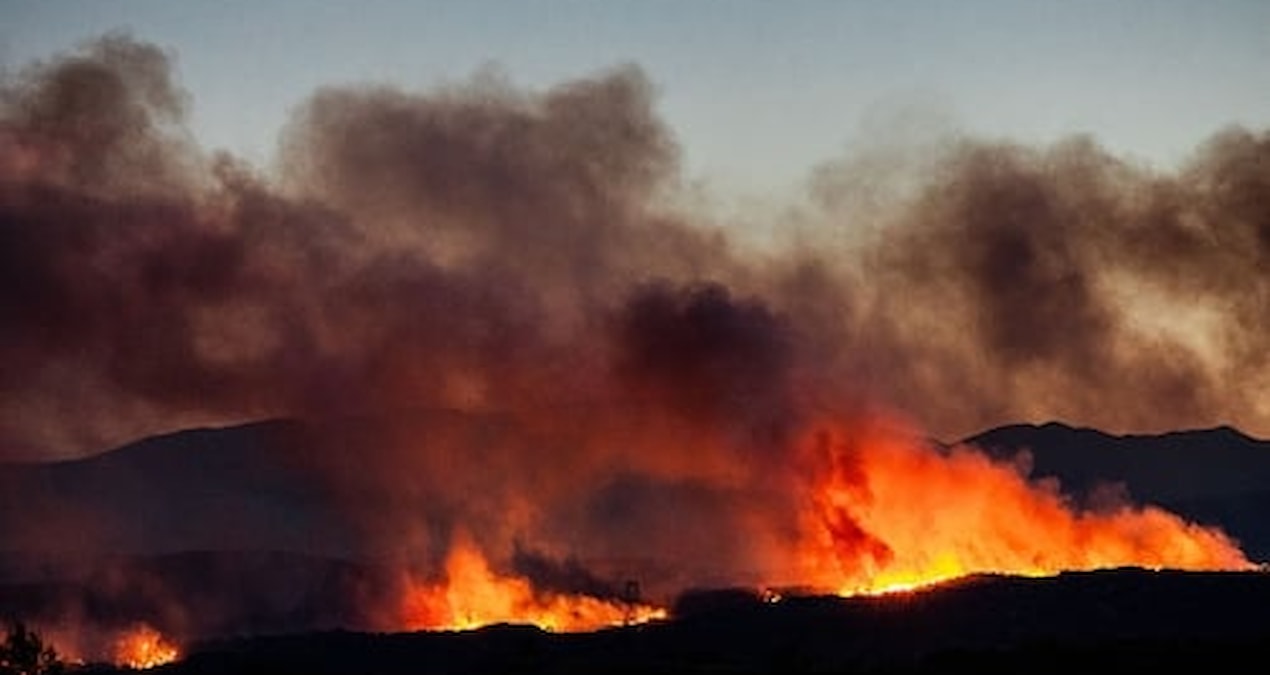 Red alert given in 7 regions in France due to forest fire - Breaking News