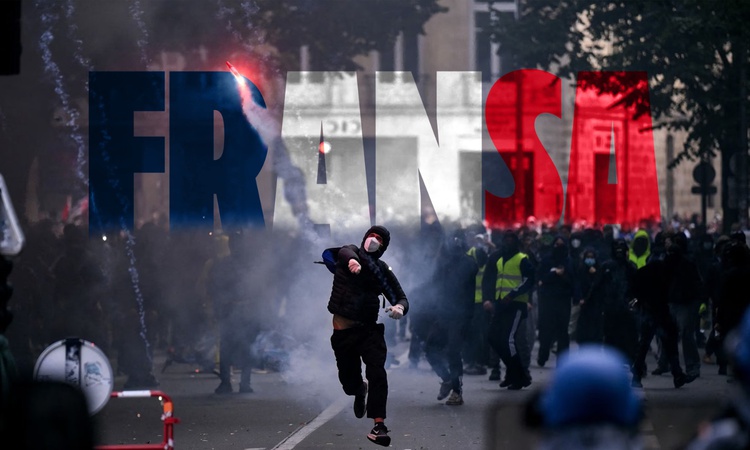 Fransa'da protestolar büyüdü, 17 Ekim'de 550 binden fazla kişi katıldı | İşte Tüm Ayrıntılar