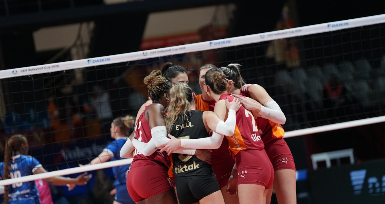 Son Gelişme: Galatasaray Daikin, CEV Kupası'nda yarı finalde - Son Dakika | İşte Tüm Ayrıntılar