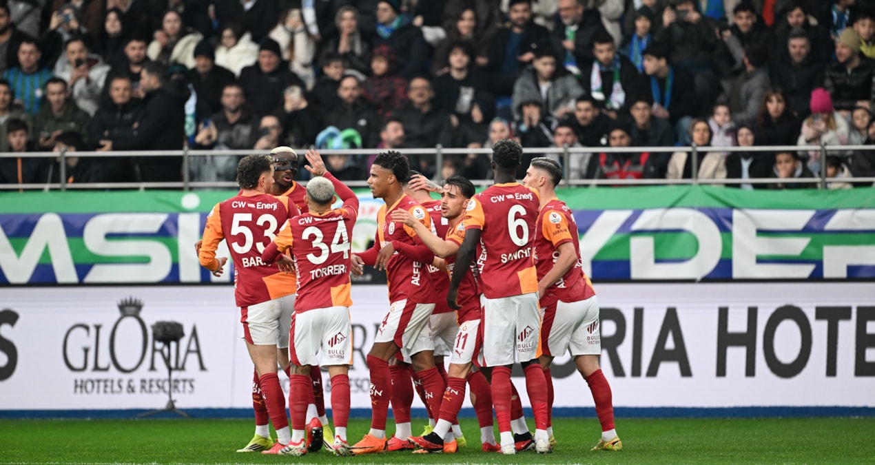 Sıcak Gündem: Galatasaray deplasmanda Rizespor'u farklı yendi - Haberleri - Son Dakika Bilgileri