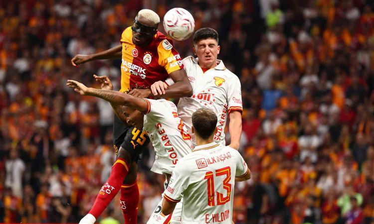 Galatasaray-Göztepe: İlk 15 dakika golsüz