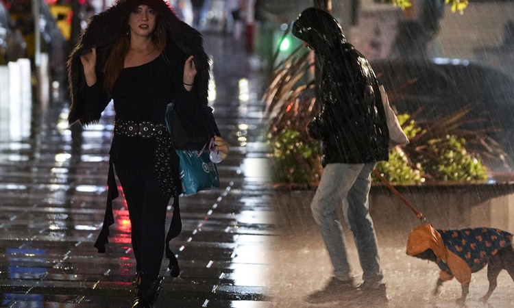 Gece boyunca yağdı, yeniden şiddetli geliyor! İstanbul için saat verildi