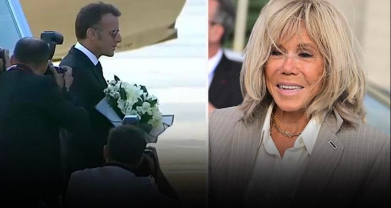 Last year, he was slapped by his wife: The Macron couple came on a separate plane this time - News