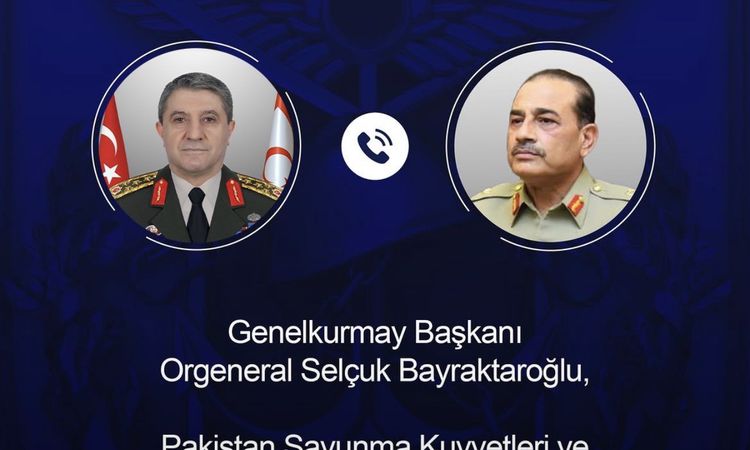 Genelkurmay Başkanı Pakistanlı mevkidaşıyla görüştü