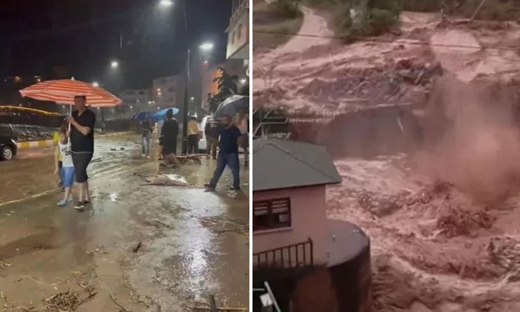 Giresun’u fırtına ve sağanak vurdu: Dereler taştı, yollar göle döndü - Son Dakika ve Merak Edilenler