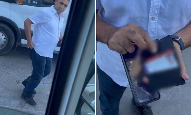 Görüntü İstanbul'dan! Kimliğini gösterip sürücüyü yumrukladı: Gelişmeler Takip Ediliyor