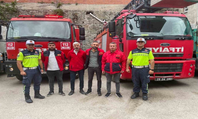 Gümüşhane'de trafik jandarması 96 personele güvenli sürüş eğitimi verdi | İşte Tüm Ayrıntılar