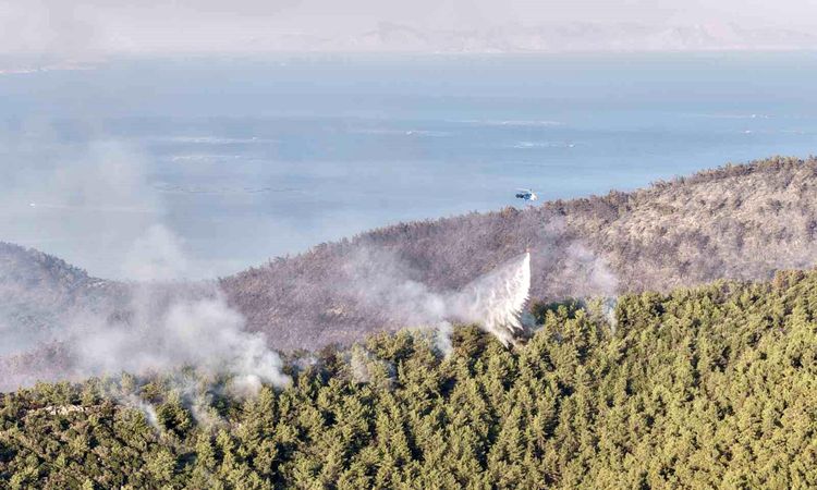 Extent of flames revealed at dawn: Fire reaches Kaplankaya, 1,120 people evacuated.