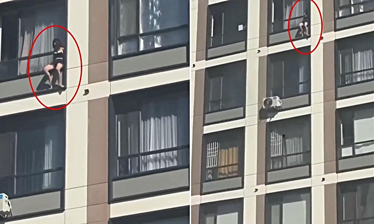 Gündemden Son Bilgiler: 15. kattan atladı, bebek arabasının üzerine gerileme kaydetti! İkisi de yaşamını yitir