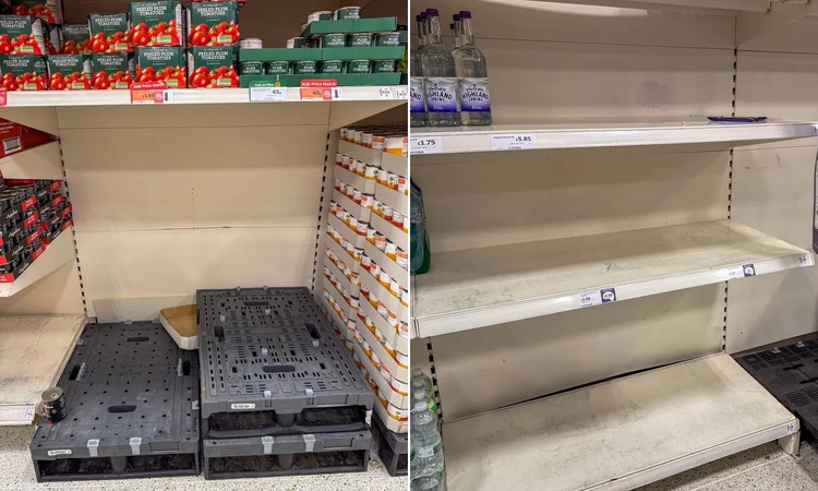 Gündemden Son Bilgiler: "3 günlük stok yapın" çağrısı ülkeyi karıştırdı: Rafları boşaltan İngilizler en çok tu